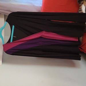 Saint Lawrent Shirt, purple pink and black